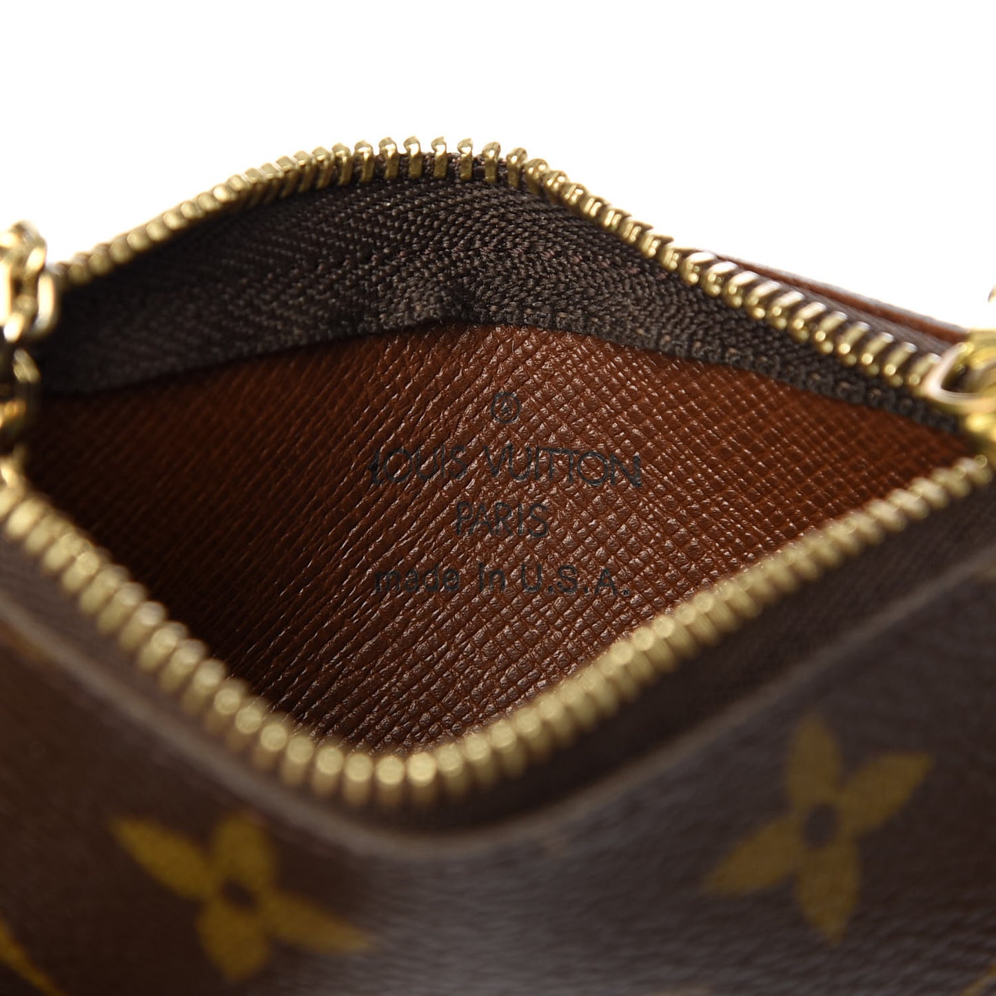 Monogram Key Pouch