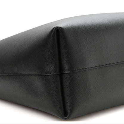 Saint Laurent Calfskin Large Shopping Tote Black 10 of 12