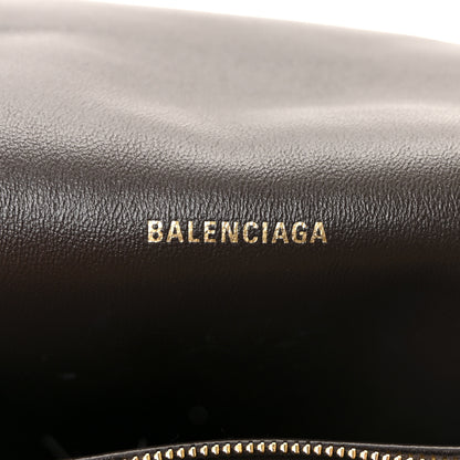 Balenciaga Faux Fur Medium Crush Chain Bag Brown 6 of 9