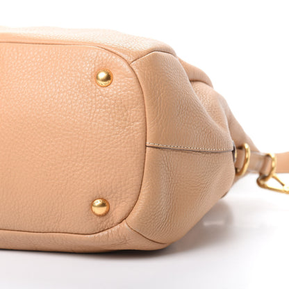 Prada Vitello Daino Shopping Tote Sughero 11 of 13