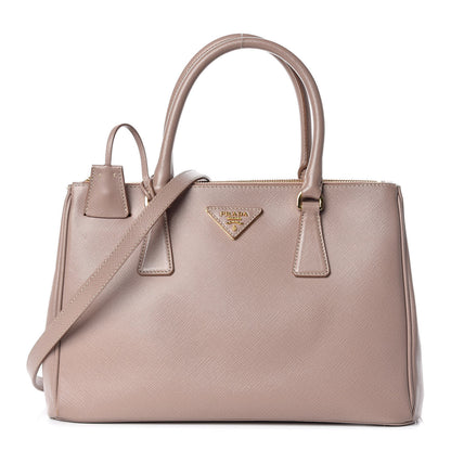 Prada Saffiano Small Galleria Double Zip Tote Cammeo 1 of 11