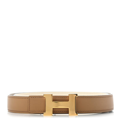 Hermes Swift Epsom 24mm Mini Constance H Belt 70 Biscuit Nata 1 of 6