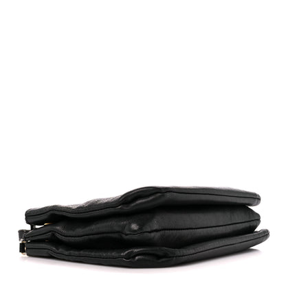 Celine Lambskin Small Trio Crossbody Bag Black 4 of 12