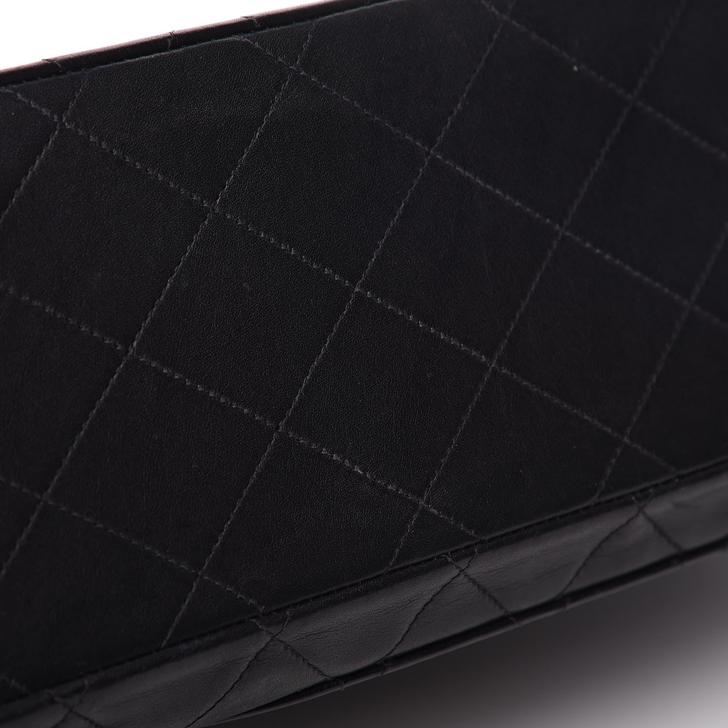 Chanel Lambskin Quilted XL Jumbo Single Flap Black 13 of 17