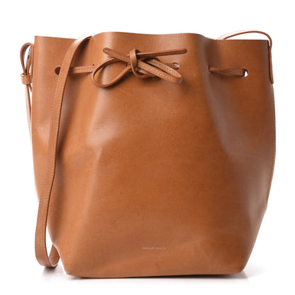 Mansur Gavriel Vegetable Tanned Calfskin Bucket Bag Cammello Rosa 1 of 16