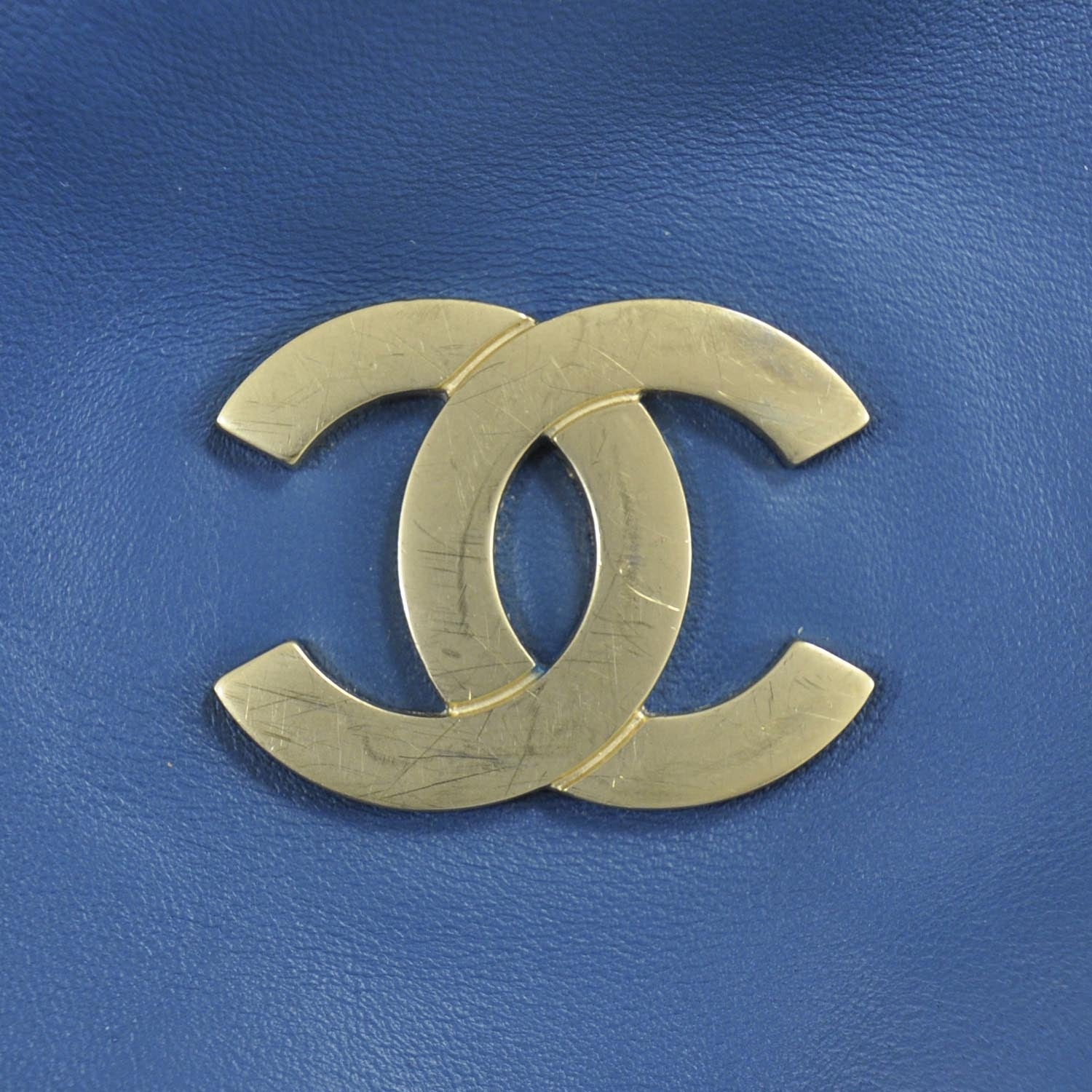 Chanel Lambskin Small Olsen Shoulder Bag Turquoise 10 of 10