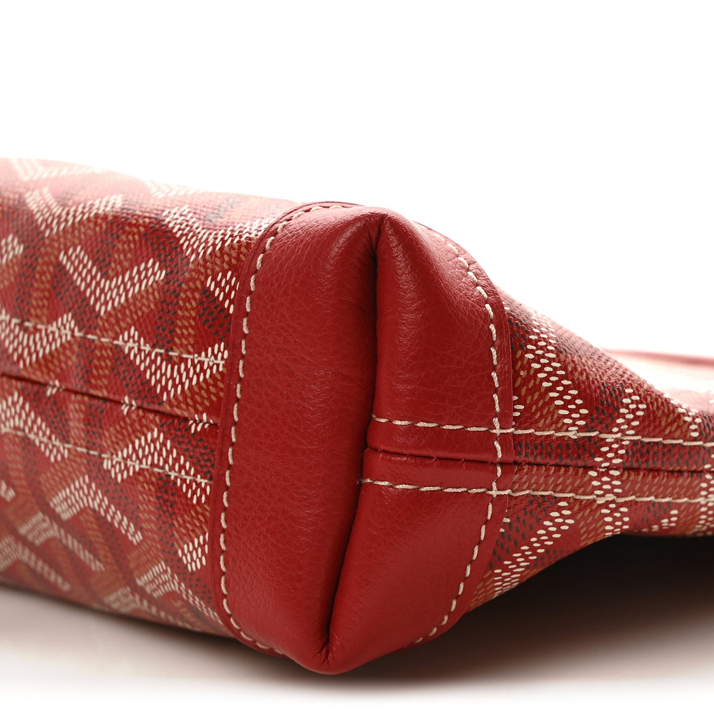 Goyardine Conti Pouch Red