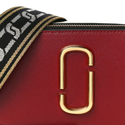 Marc Jacobs Saffiano Small Snapshot Camera Bag Red Multicolor 9 of 11