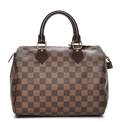Louis Vuitton Damier Ebene Speedy 25 1 of 7