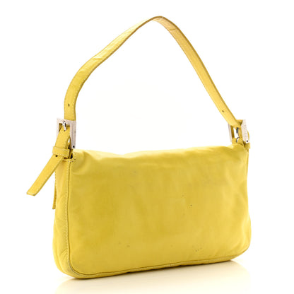 Fendi Calfskin Baguette Yellow 3 of 15