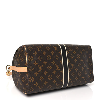 Louis Vuitton Monogram My LV Heritage Speedy Bandouliere 35 Black White 4 of 9