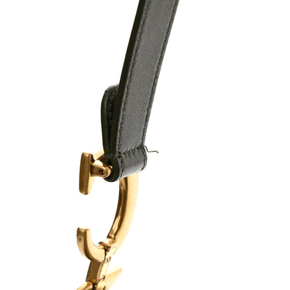 Christian Dior Smooth Calfskin Braided Saddle Bag Dark Green 13 of 13