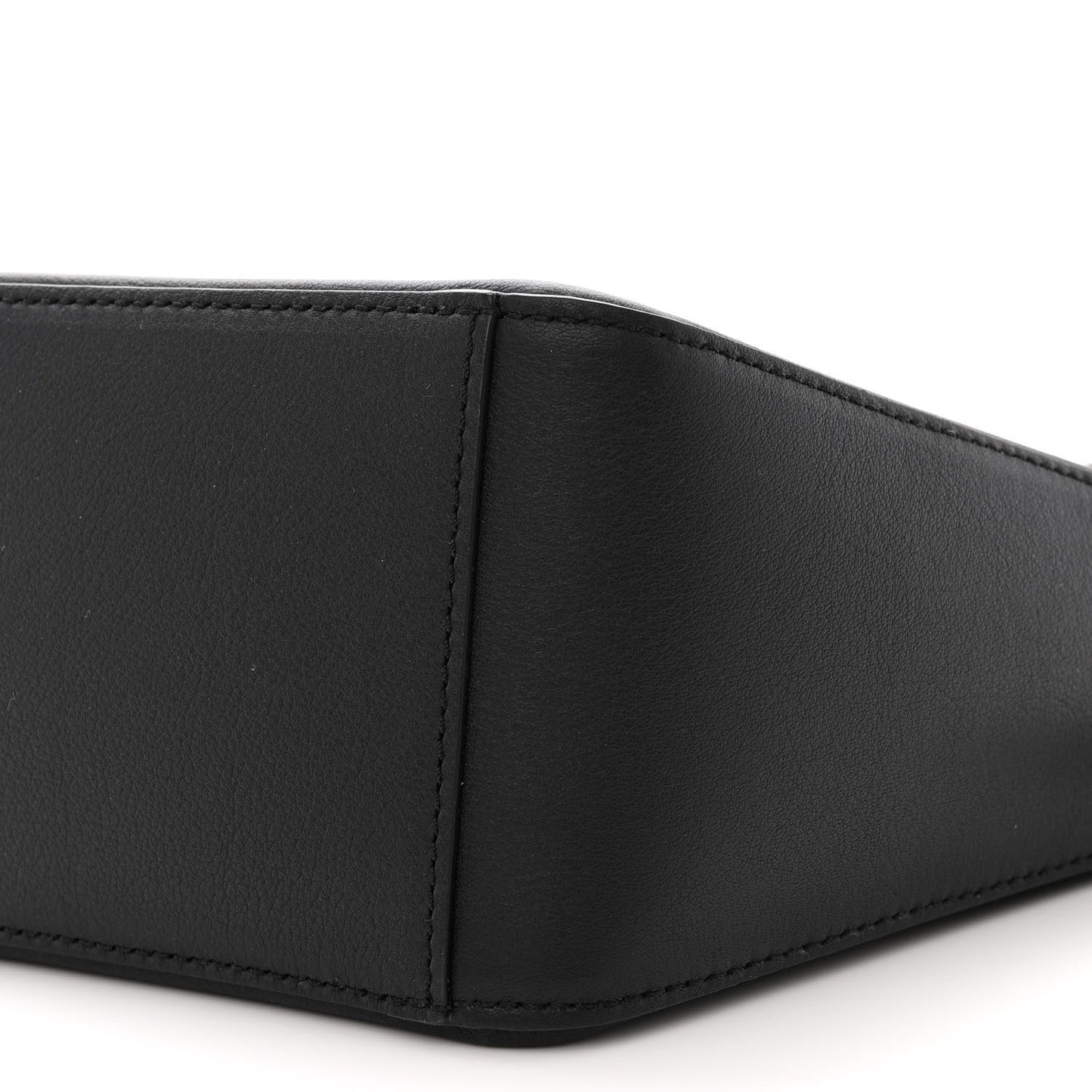 Calfskin Mini Hammock Hobo Black