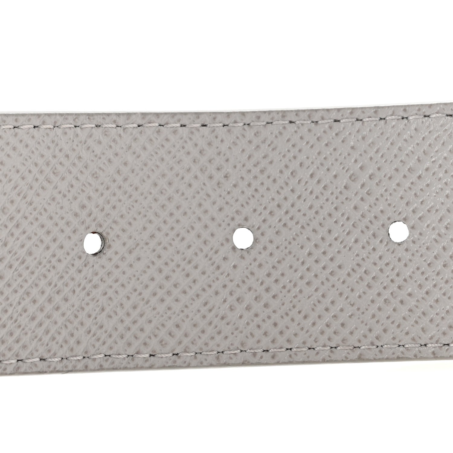 Louis Vuitton Taiga Monogram 40mm LV Initiales Belt 100 40 White 4 of 7