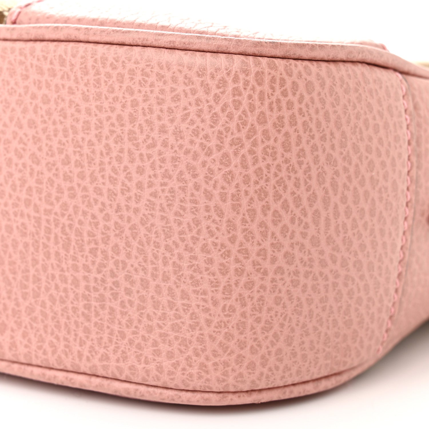 Gucci Monogram Mini Bree Messenger Bag Beige Soft Pink 10 of 12