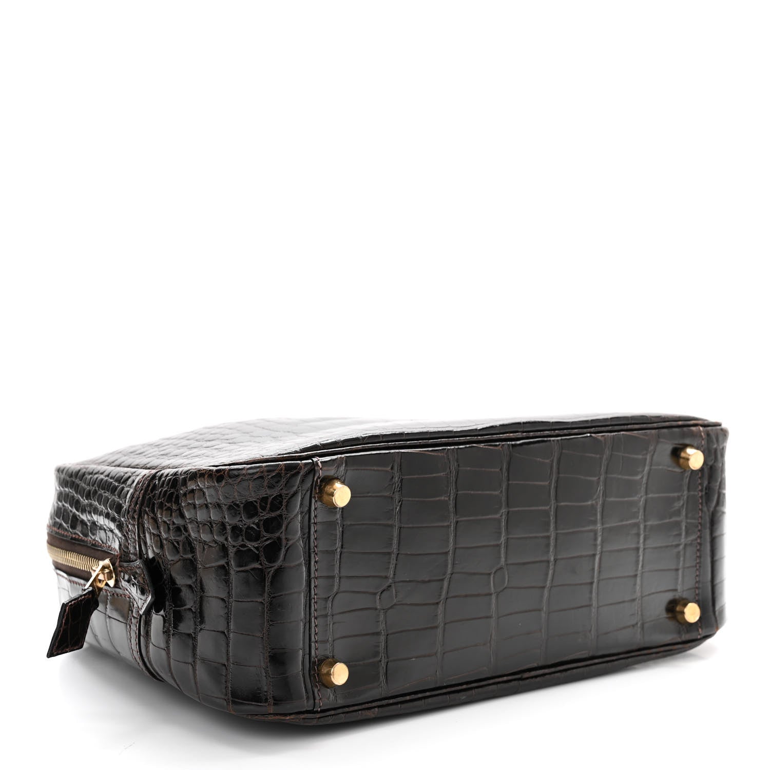 Hermes Shiny Alligator Plume 28 Ebene 4 of 12