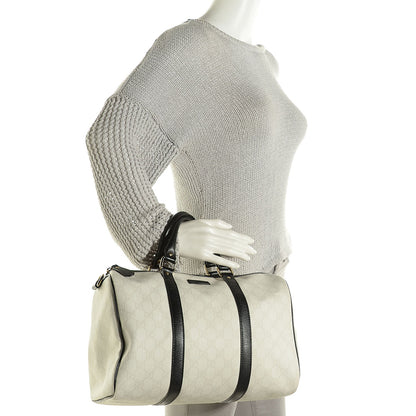 Gucci GG Plus Monogram Medium Joy Boston White Black 2 of 7