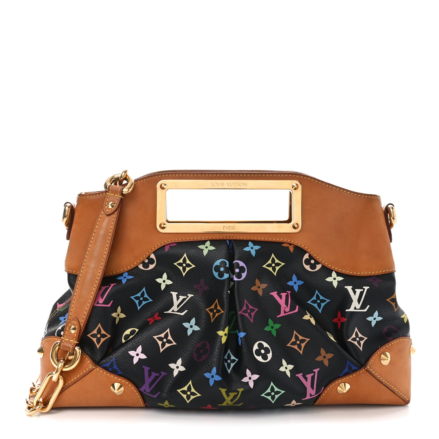 Louis Vuitton Monogram Multicolor Judy MM Black 1 of 9