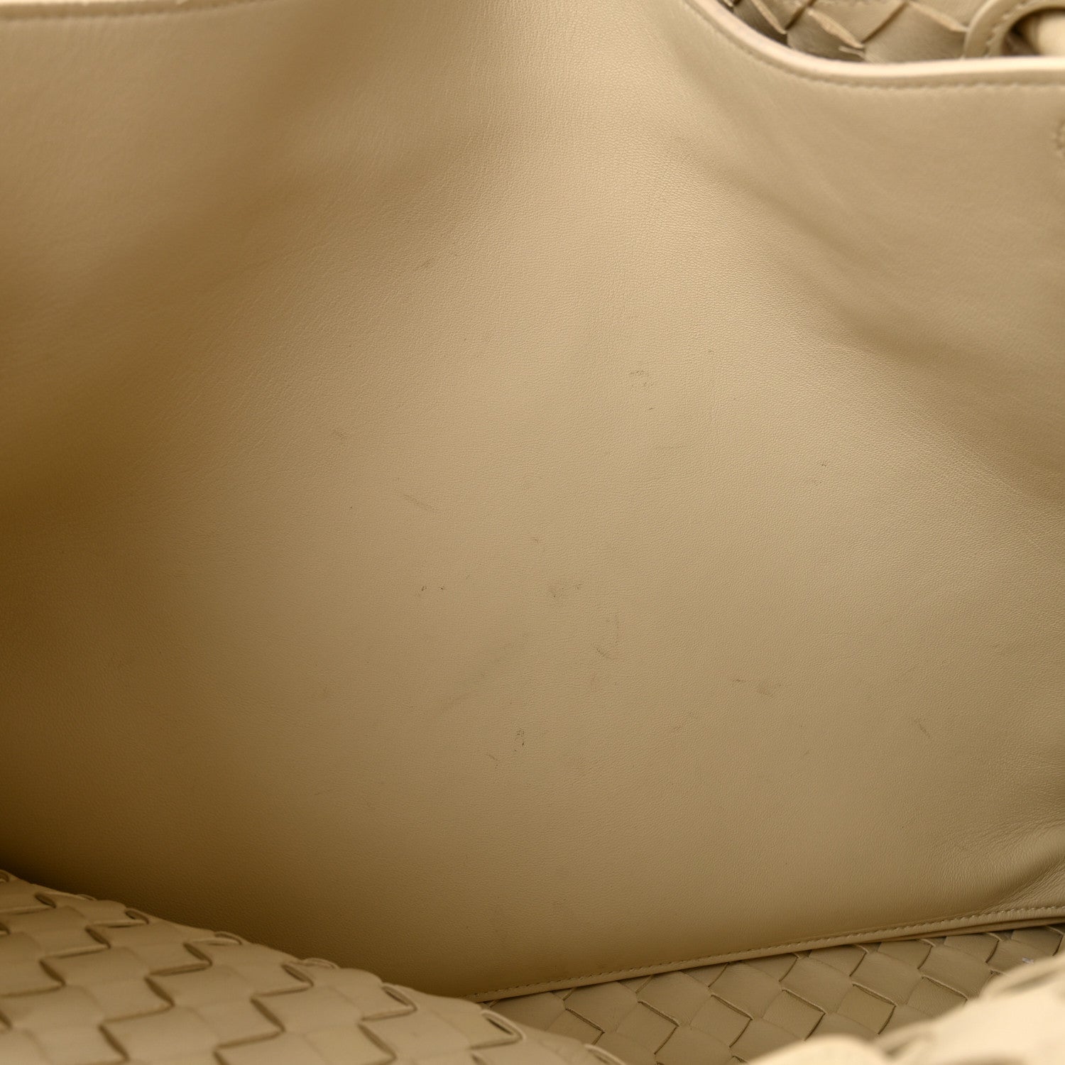 Bottega Veneta Nappa Intrecciato Large Andiamo Shoulder Bag Sea Salt 10 of 10