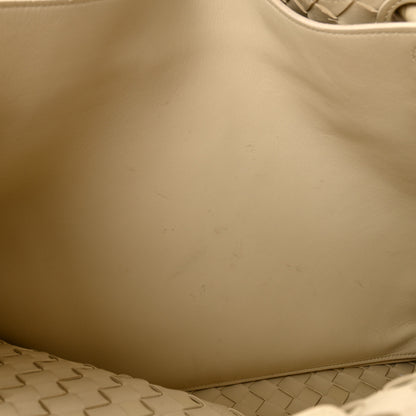Bottega Veneta Nappa Intrecciato Large Andiamo Shoulder Bag Sea Salt 10 of 10