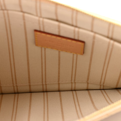 Louis Vuitton Damier Azur Neverfull MM GM Pochette 5 of 11
