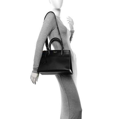 Prada Saffiano City Calfskin Small Paradigme Bag Black 2 of 10