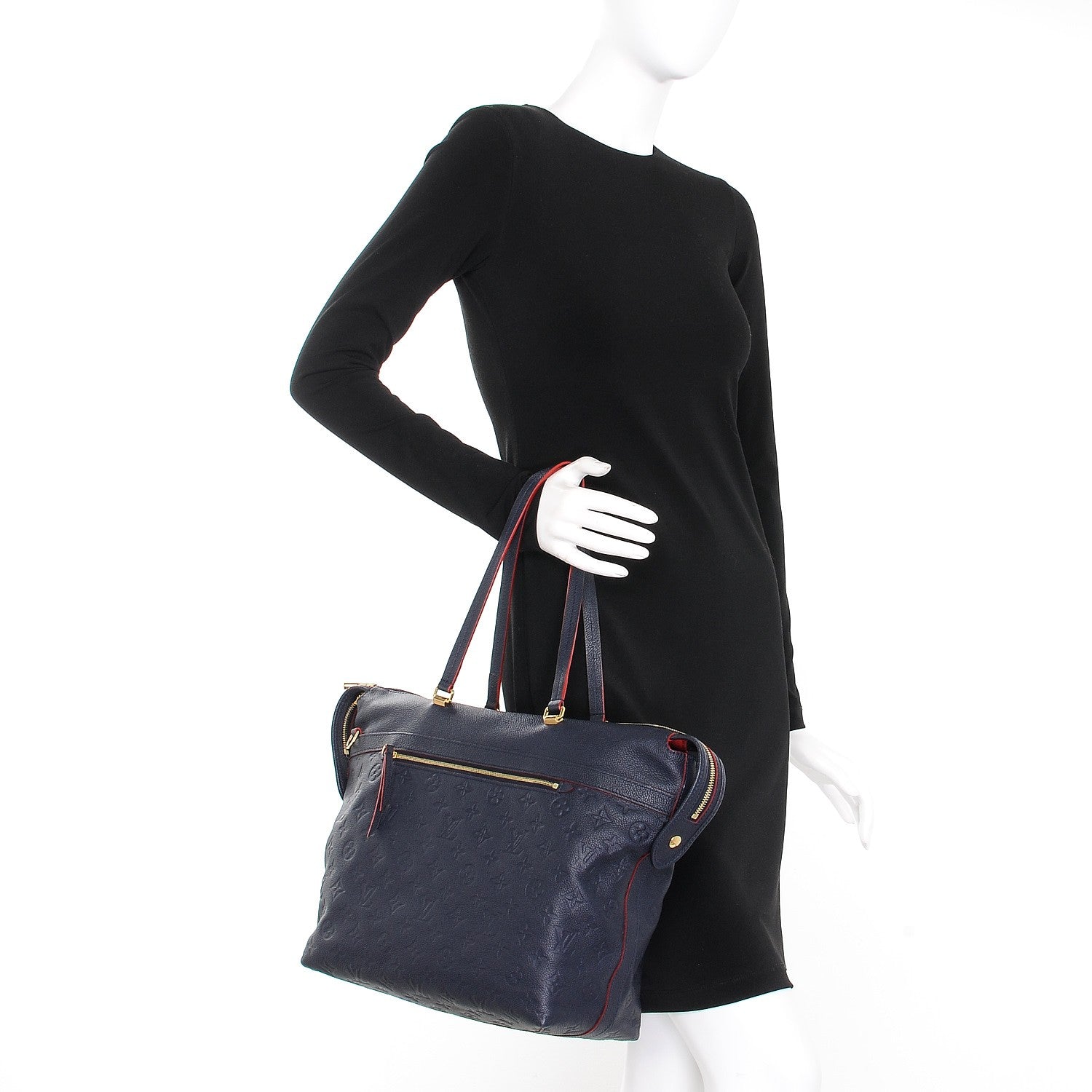 Louis Vuitton Empreinte Boetie MM Marine Rouge 3 of 8