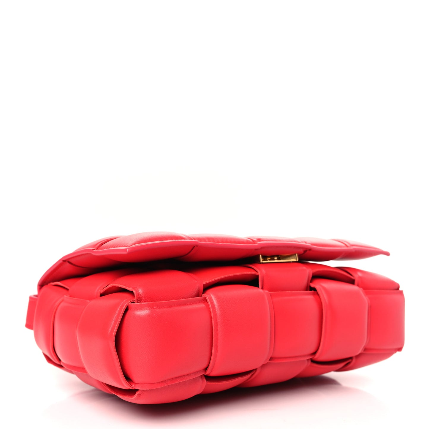 Nappa Maxi Intreccio Padded Cassette Crossbody Bag Firework