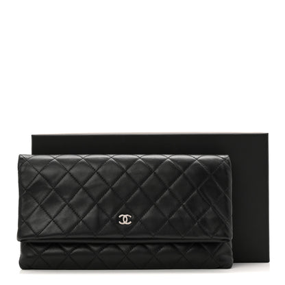 Chanel Lambskin Quilted CC Beauty Clutch Black 8 of 8