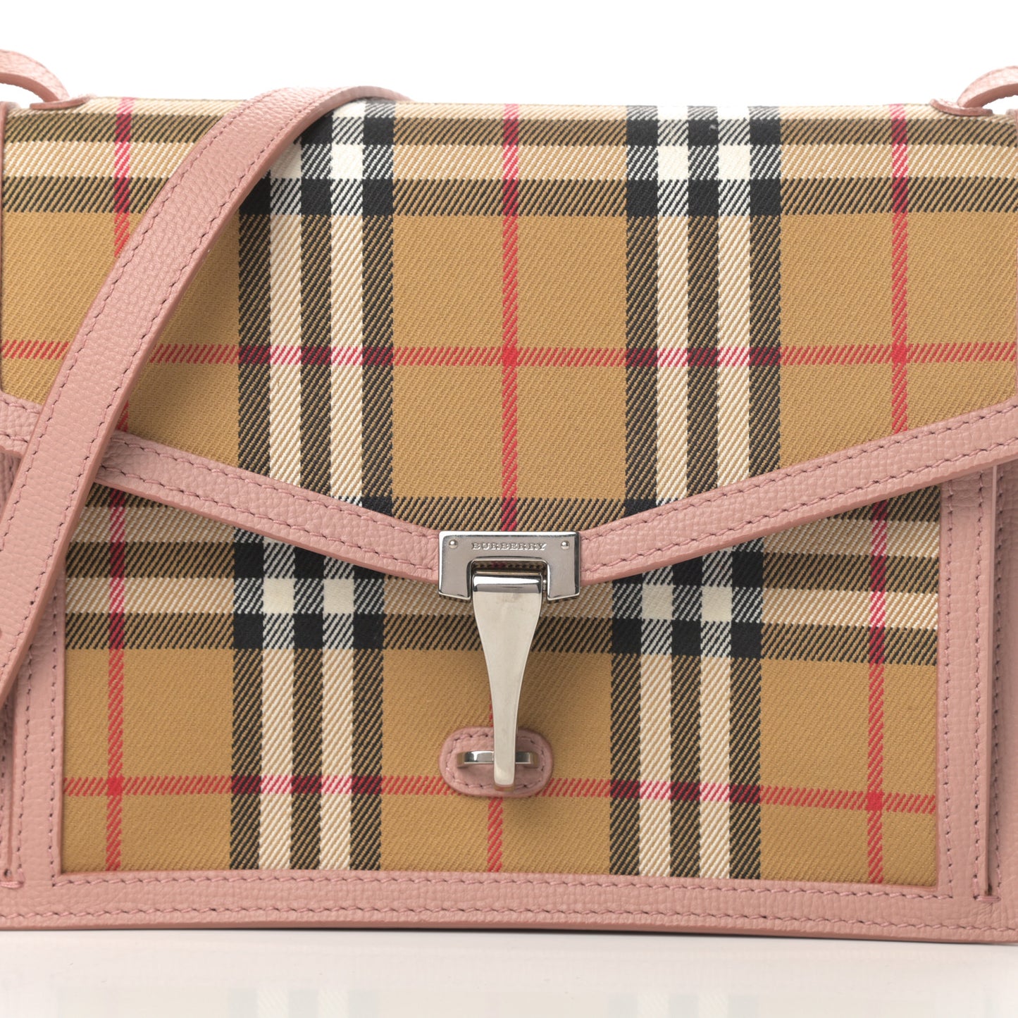 Vintage Check Small Macken Bag Ash Rose