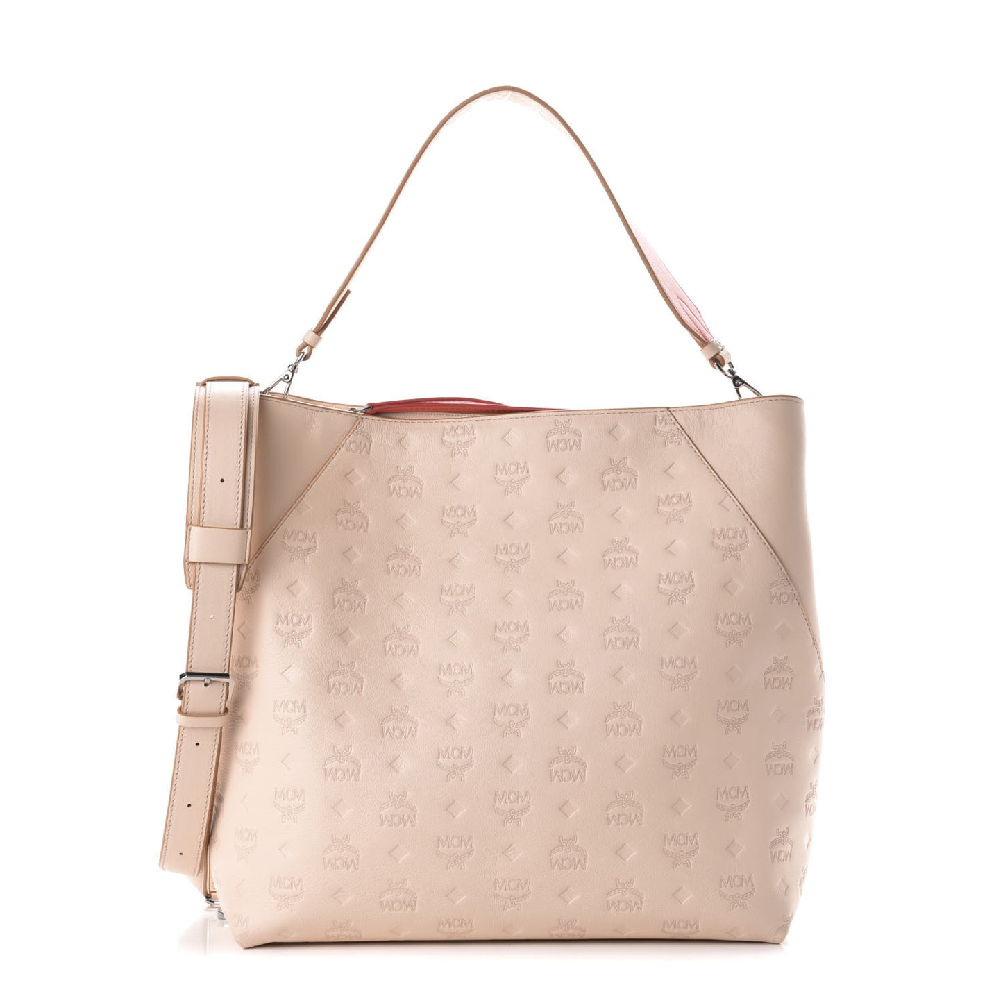 Calfskin Ottomar Large Klara Hobo Pink Blush