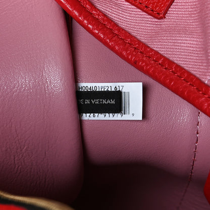 Marc Jacobs Grained Calfskin Medium The Tote Bag True Red 8 of 12