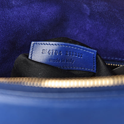 Saint Laurent Calfskin Classic Duffle 6 Marine 7 of 10
