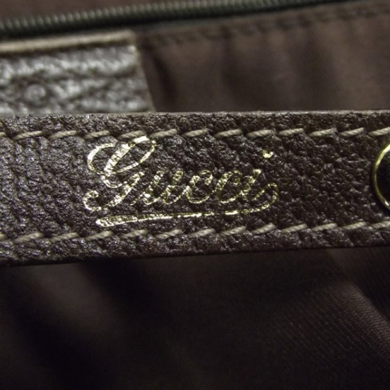 Gucci Monogram Medium Abbey Shoulder Bag Dark Brown 11 of 12