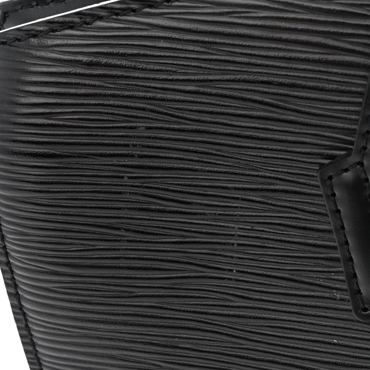 Louis Vuitton Epi Saint Jacques PM Black 10 of 11