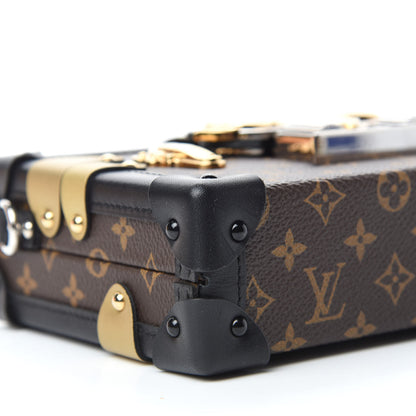 Louis Vuitton Monogram Column Petite Malle Black 6 of 11