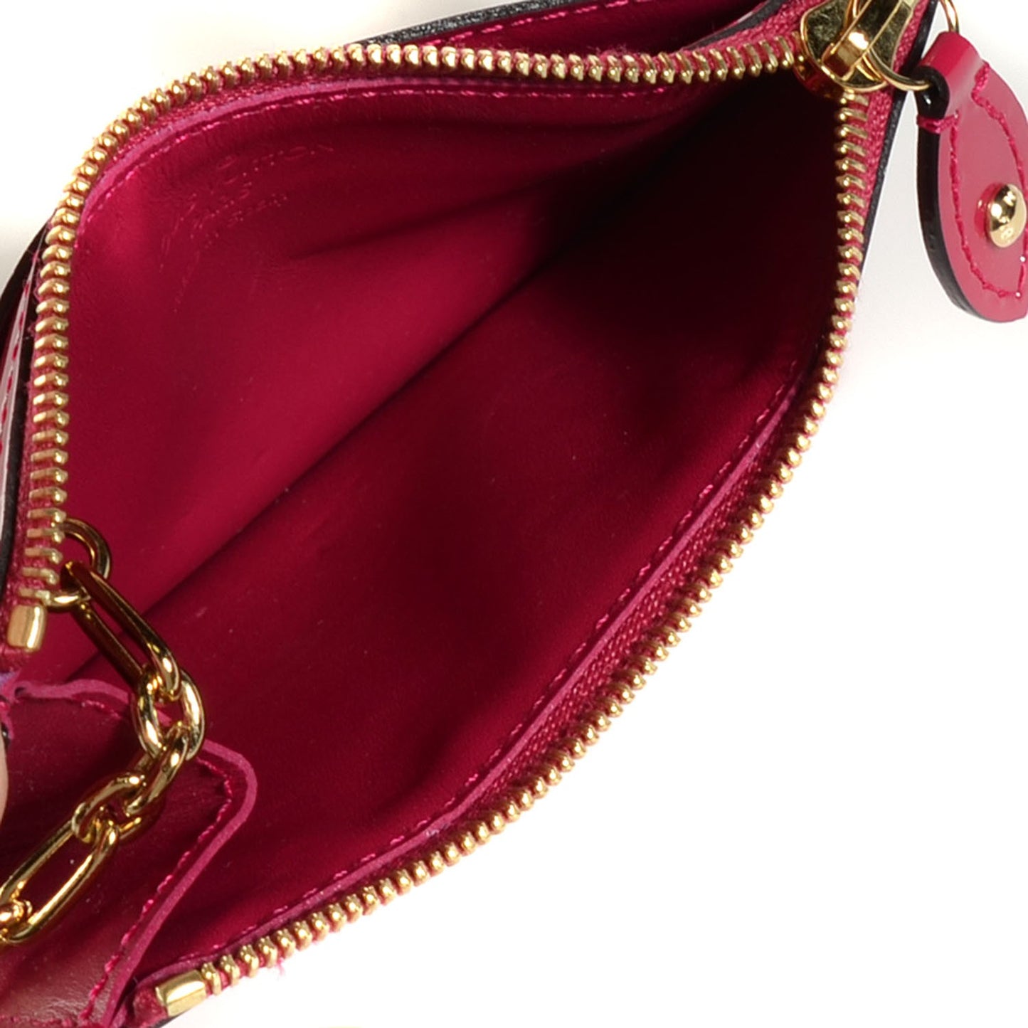 Vernis Key Pouch Rose Indien