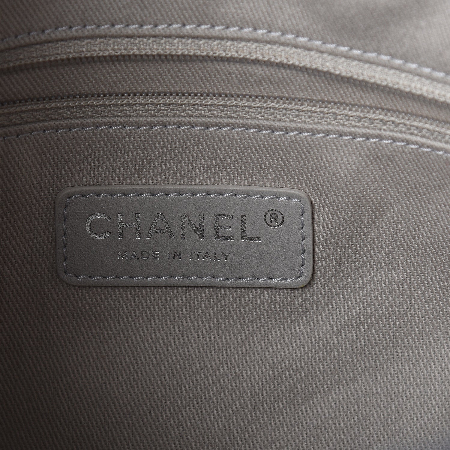 Chanel Caviar Quilted Large CC Shopping Tote Black 6 of 12