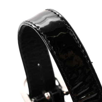 Chanel Patent Calfskin Pearl Platform Sandals 39 Black 12 of 12