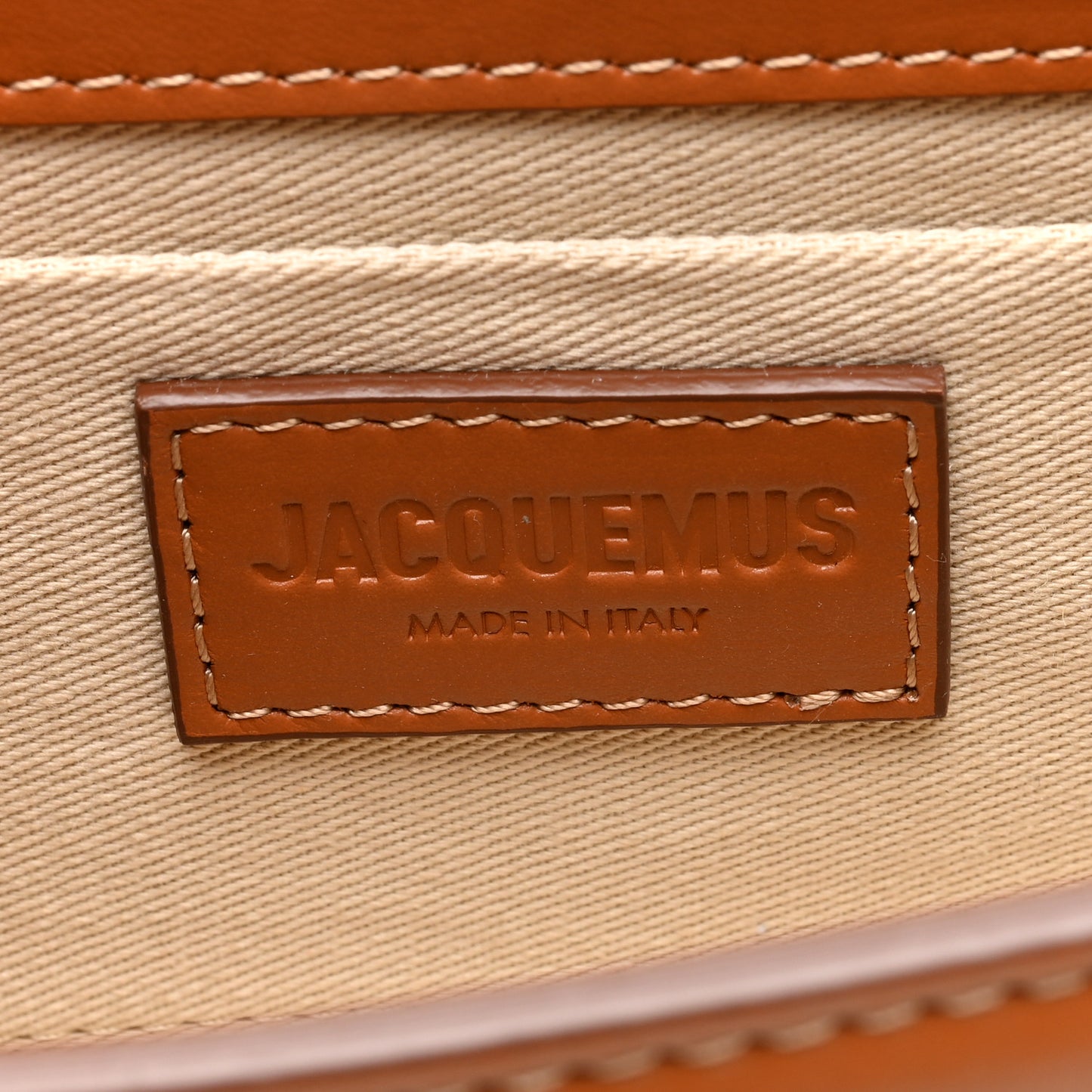 Smooth Calfskin Le Chiquito Long Light Brown
