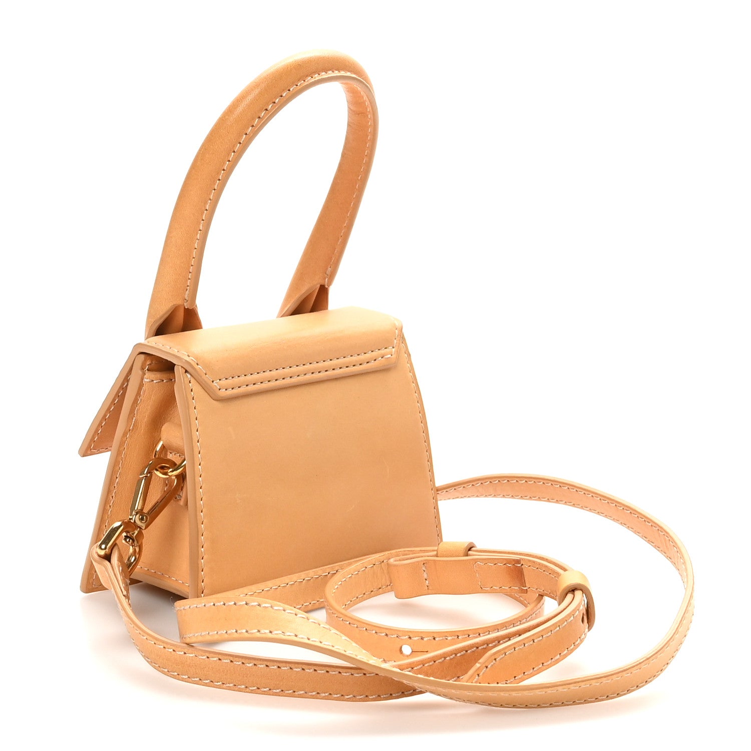Jacquemus Calfskin Le Chiquito Light Brown 3 of 9