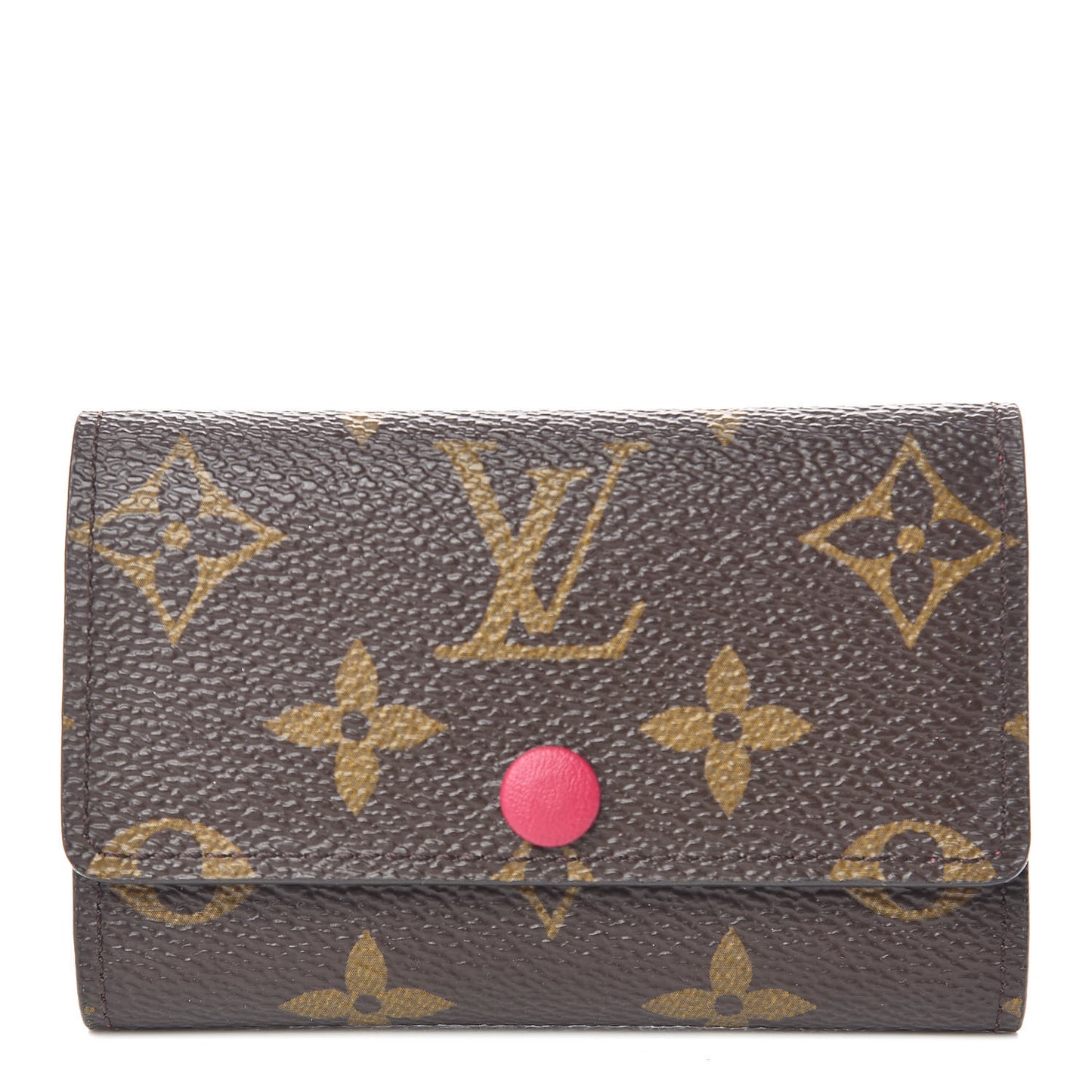 Monogram 6 Key Multicles Holder Fuchsia