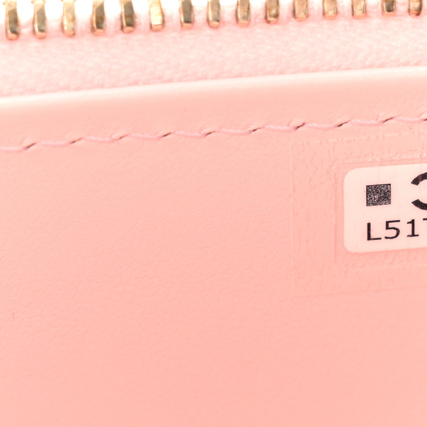 Chanel Caviar Quilted Small Vanity Case With Chain Light Pink 7 of 11
