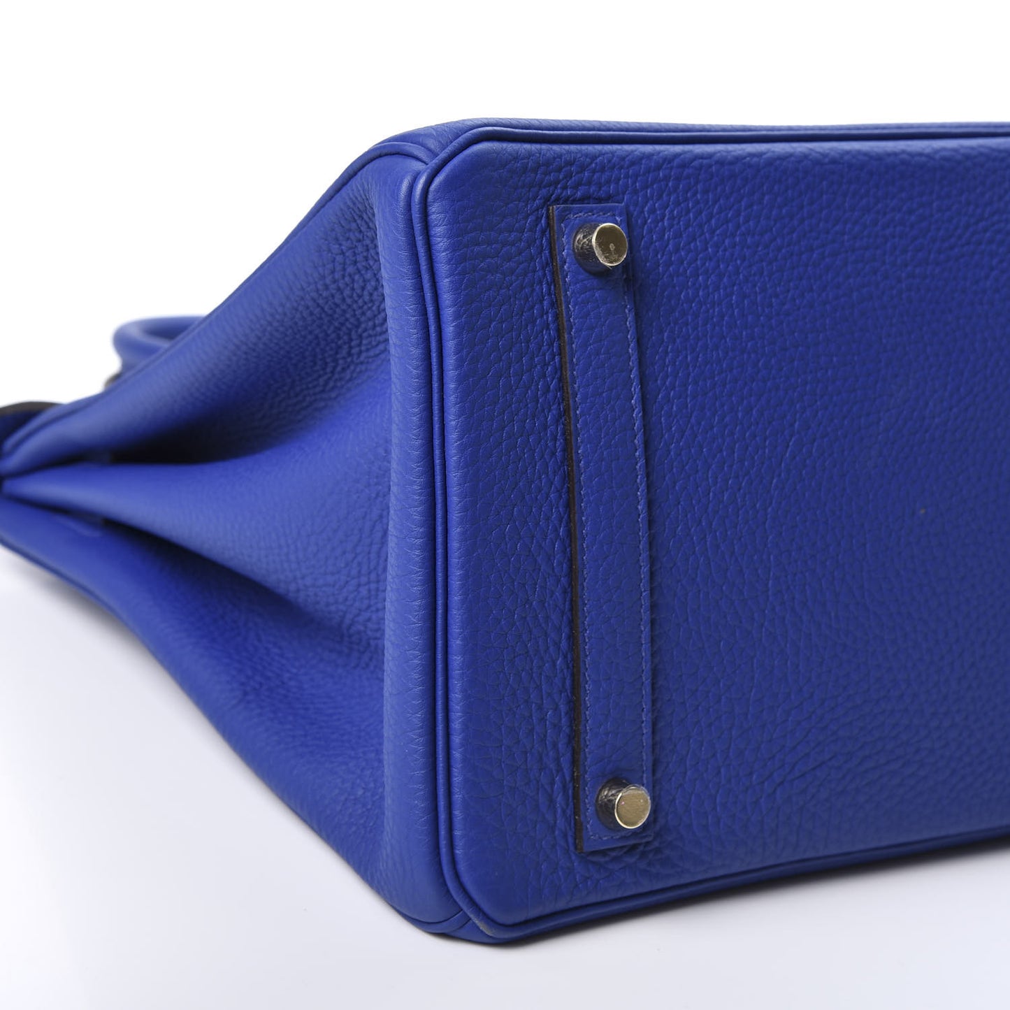 Togo Birkin 35 Bleu Electrique