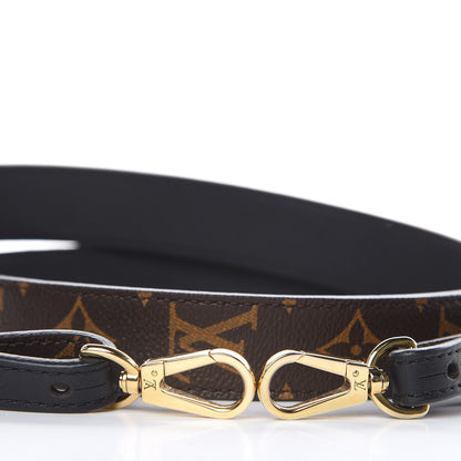 Louis Vuitton Monogram Bandouliere Shoulder Strap XL Black 3 of 6