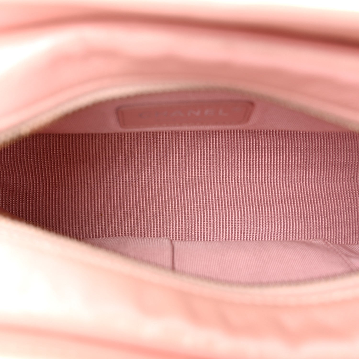 Chanel Iridescent Aged Calfskin Quilted Small Gabrielle Hobo Light Pink 5 of 10