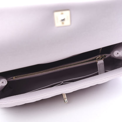 Chanel Caviar Quilted Small Coco Handle Flap Lilas Lilac 4 of 10