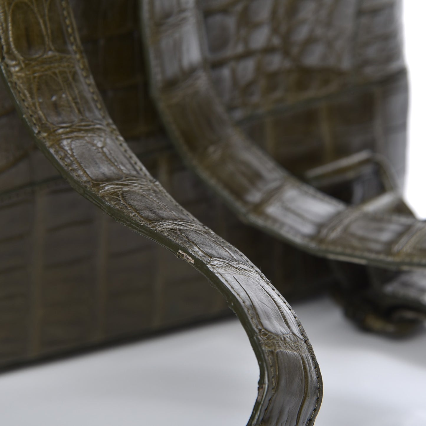 Crocodile Backpack Green