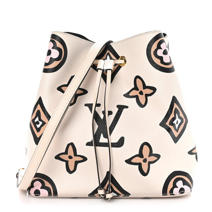 Louis Vuitton Monogram Giant Wild At Heart Neonoe MM Creme 1 of 11