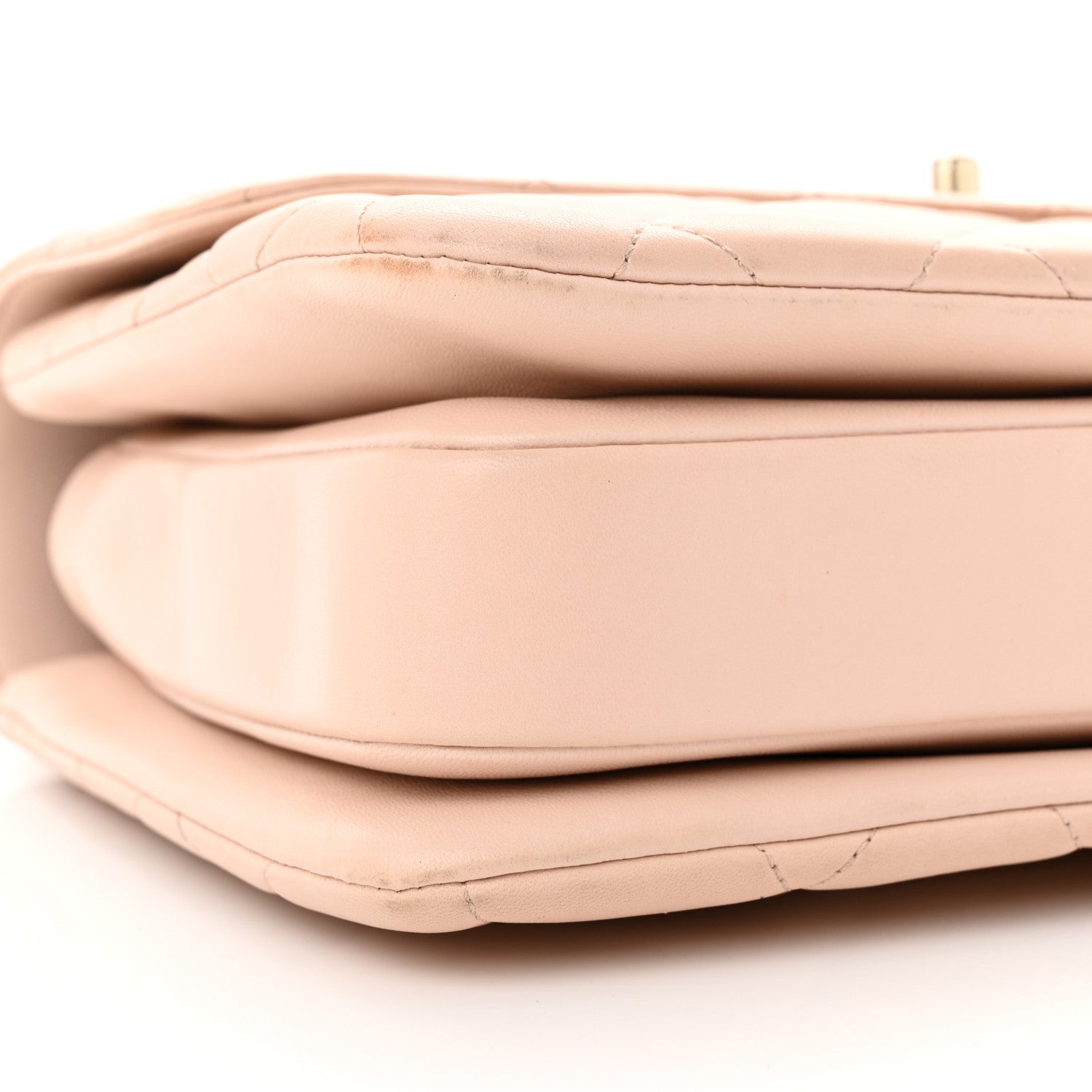 Chanel Lambskin Quilted Medium Trendy CC Flap Dual Handle Bag Light Beige 10 of 15
